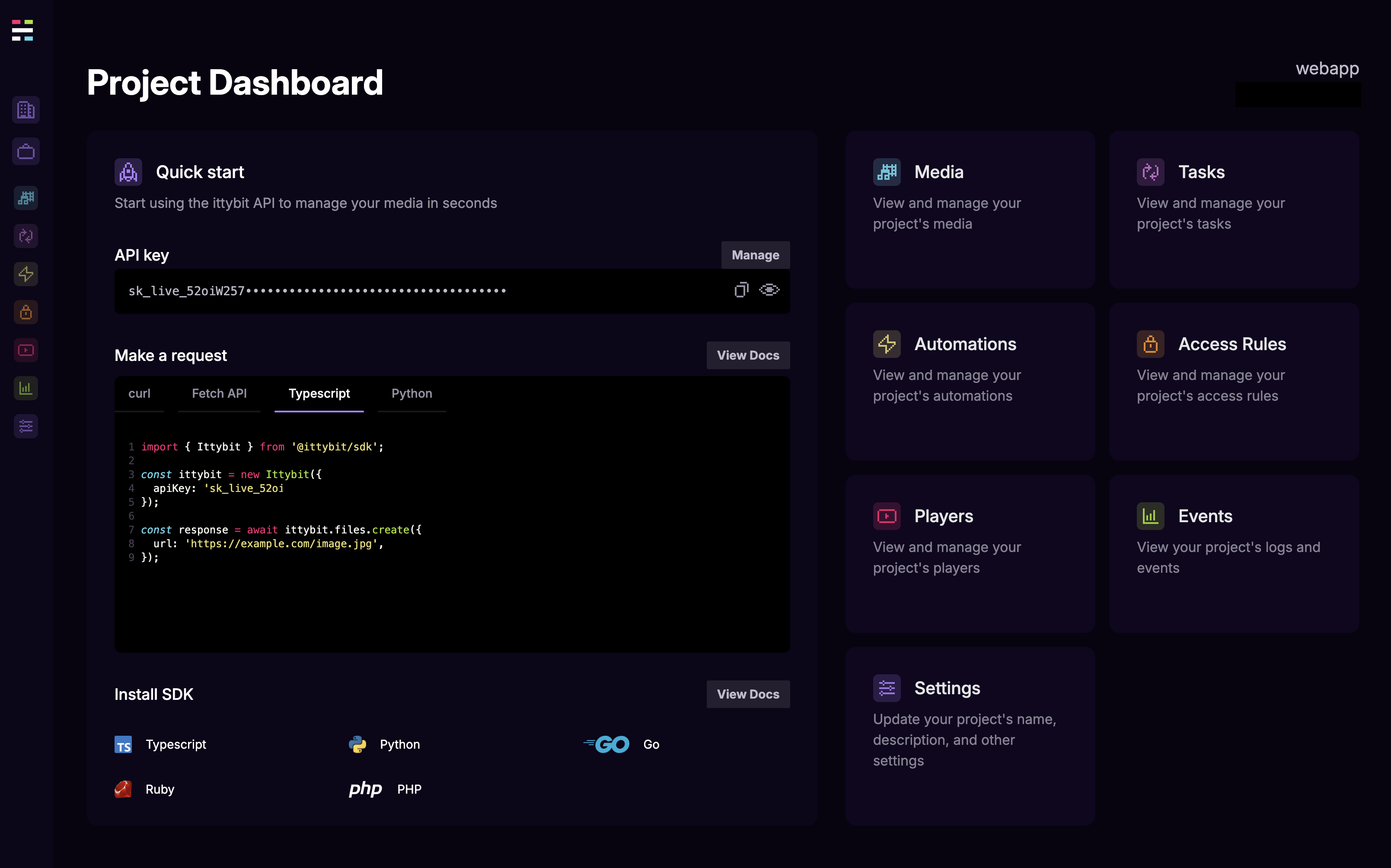 Project Dashboard