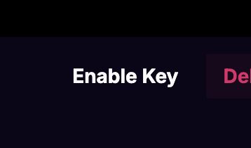 Re-enable
